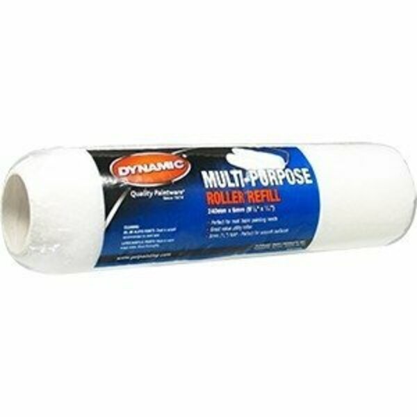 Dynamic 9 in. Multi Purpose 1/4 in. Nap Roller Cover 21421